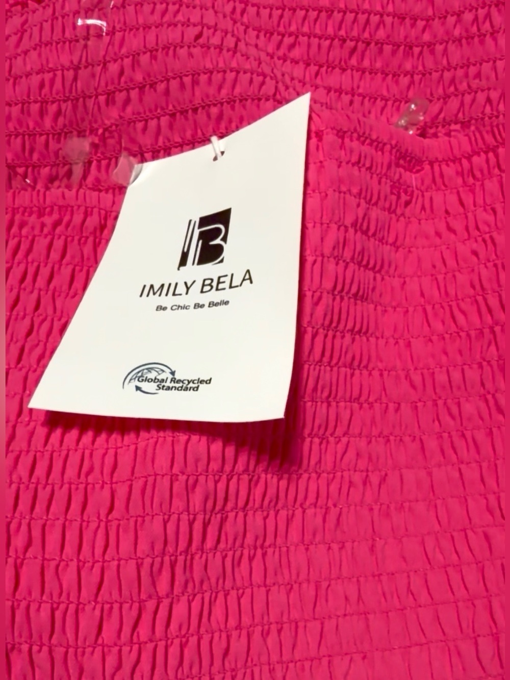 Strapless Wide-Leg Jumpsuit - Hot Pink - Picture 6 of 6